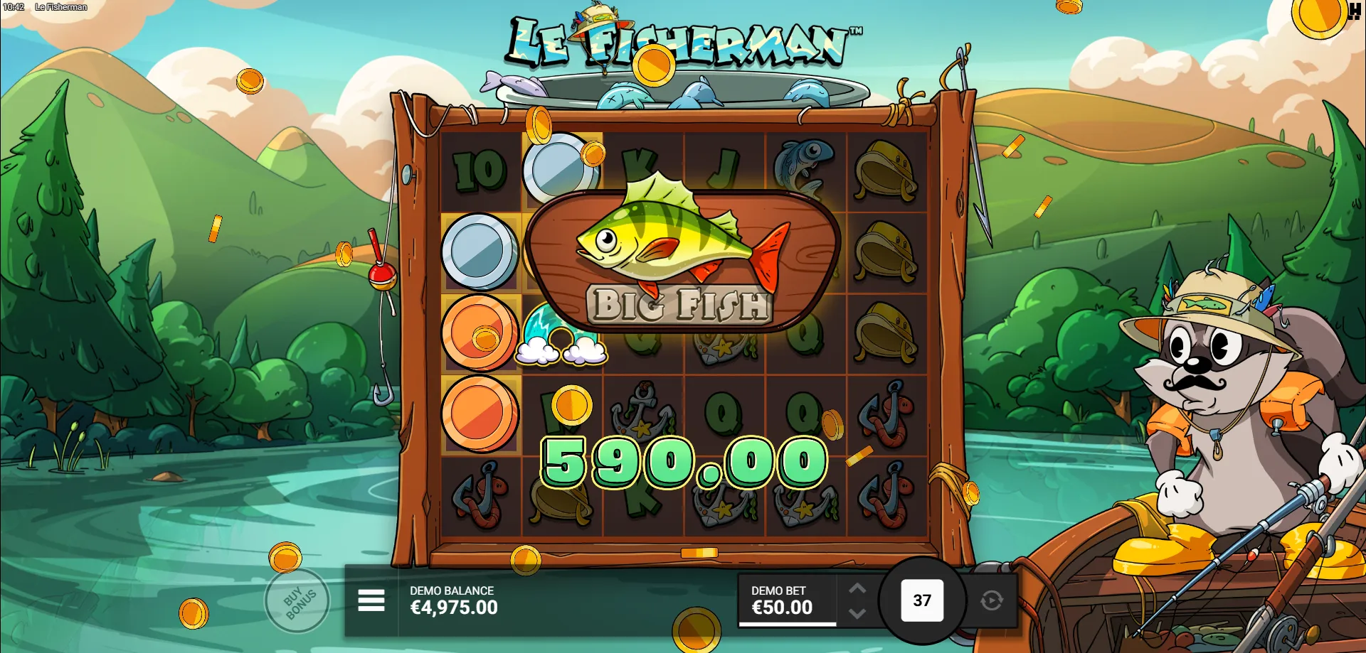 D'Alembert — le fisherman demole